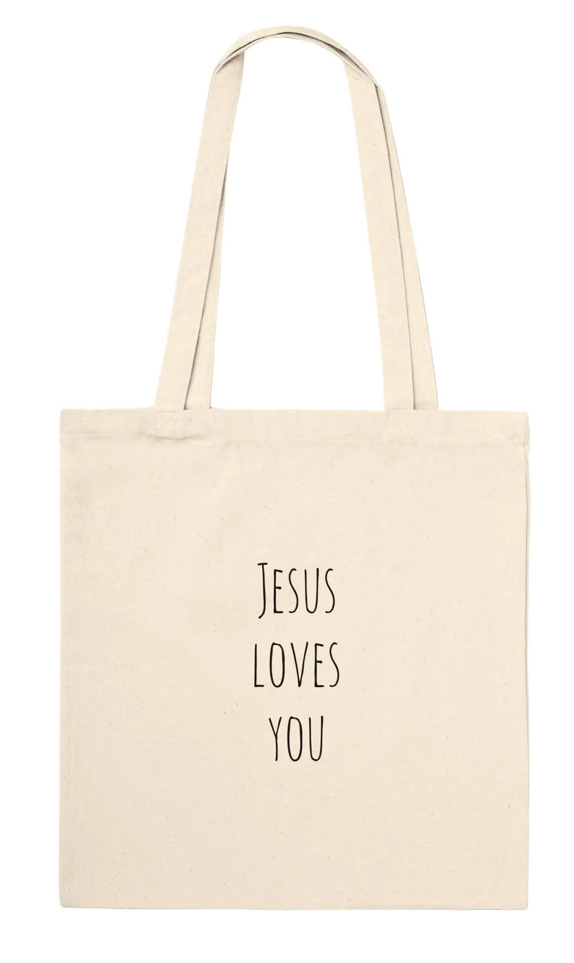 Tragetasche »Jesus loves you« – Bild 7